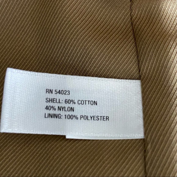 GAP Women’s Trench Coat NWOT Size XS - Picture 12 of 14